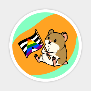 Hamster Pride Ally Magnet